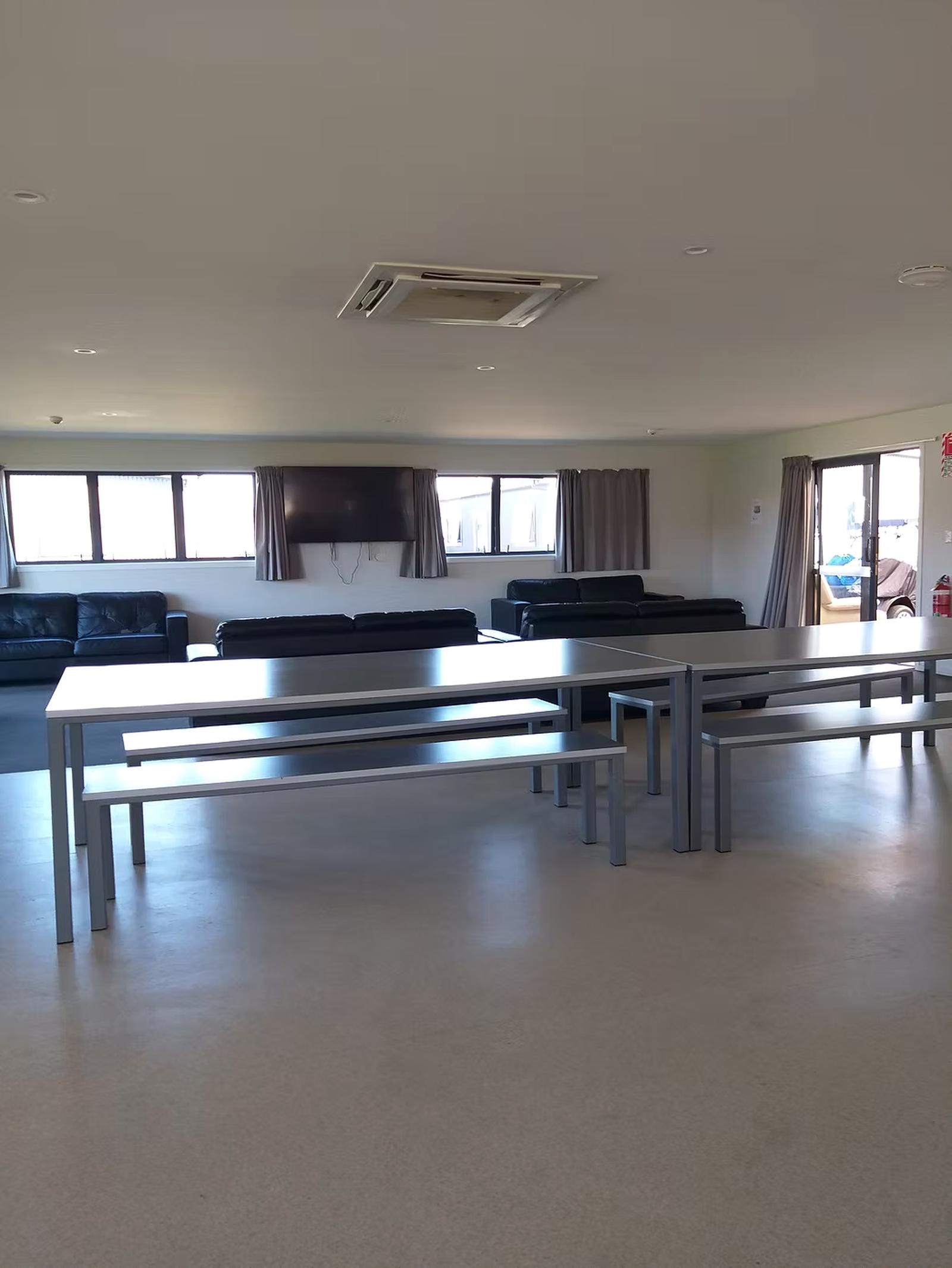 Shared lounge and dining area